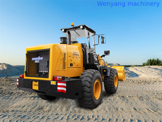 Lonking CDM843 wheel loader 4ton with 2.3m3 bucket  Weichai WP6G175E22 engine supplier